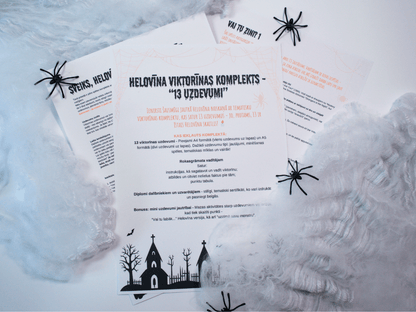 Digitālais fails - Helovīna Viktorīnas Komplekts “13 uzdevumi”