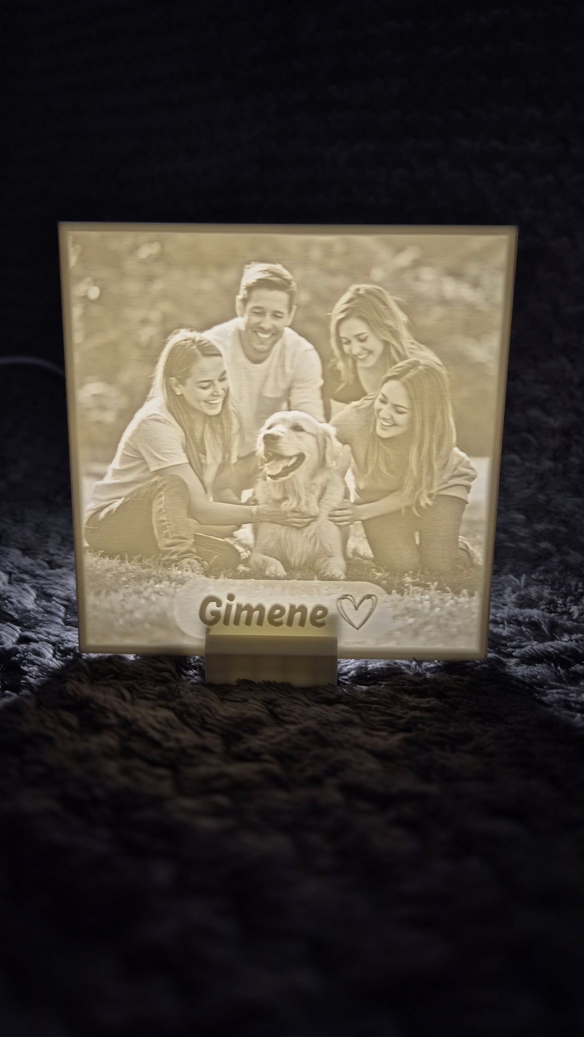 Personalizēta gaismas bilde no Tavas fotogrāfijas - 3D litofānija