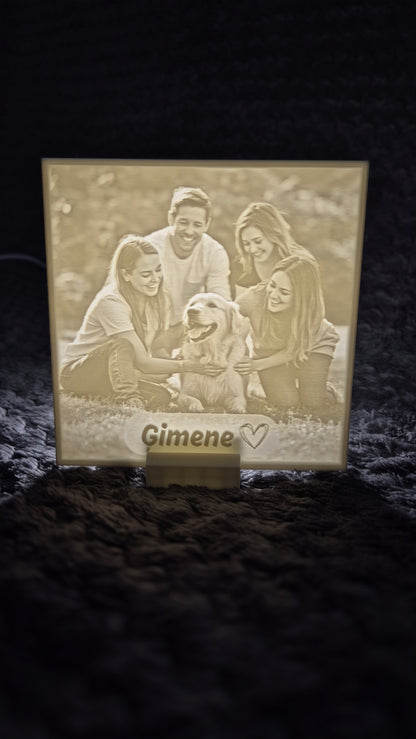 Personalizēta gaismas bilde no Tavas fotogrāfijas - 3D litofānija