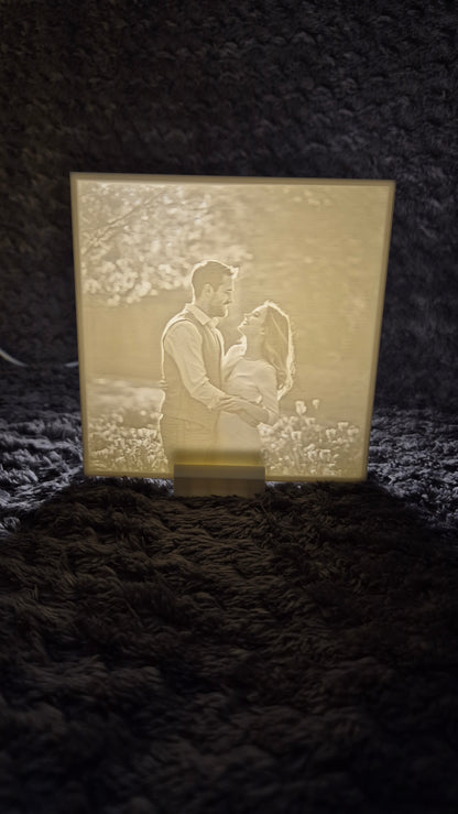 Personalizēta gaismas bilde no Tavas fotogrāfijas - 3D litofānija