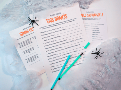 Digitālais fails - Helovīna Viktorīnas Komplekts “13 uzdevumi”