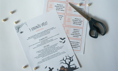 Digitālais fails - 5 sekunžu spēle - Helovīna versija