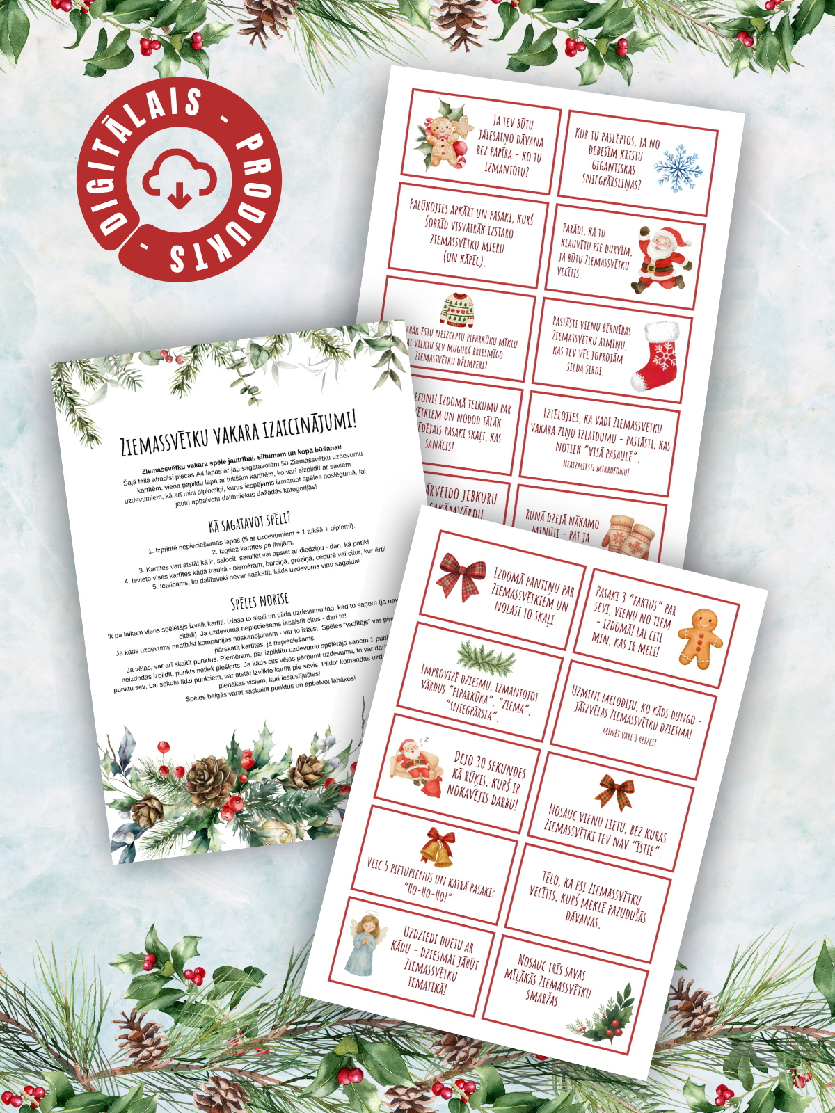 Digitālais fails - Ziemassvētku vakara izaicinājumi