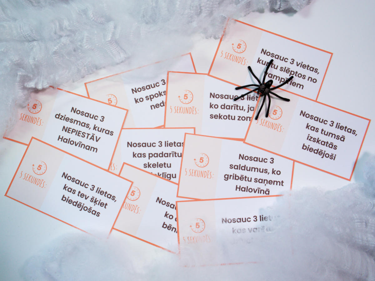 Digitālais fails - 5 sekunžu spēle - Helovīna versija