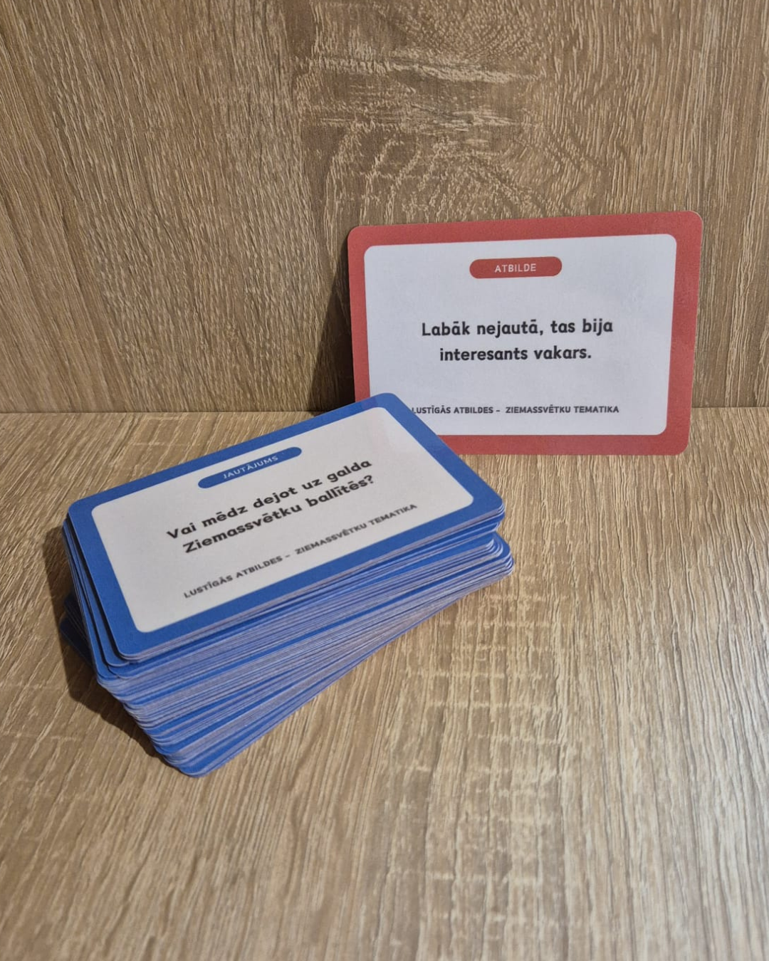 Lustīgās atbildes - Ziemassvētku versija