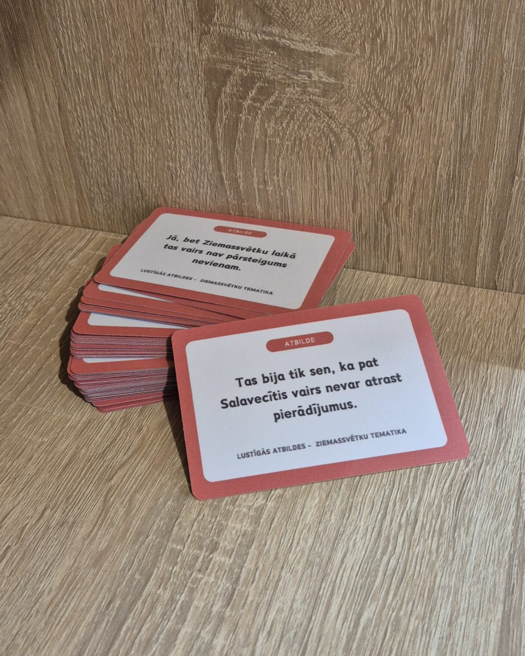 Lustīgās atbildes - Ziemassvētku versija