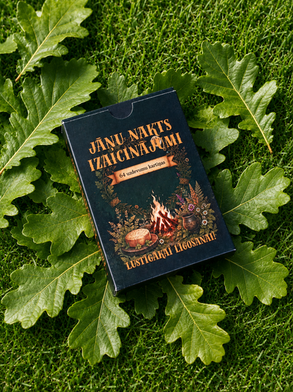 Jāņu nakts izaicinājumi - 64 uzdevumu kartītes lustīgākai līgošanai