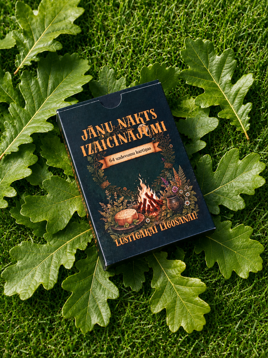 Jāņu nakts izaicinājumi - 64 uzdevumu kartītes lustīgākai līgošanai