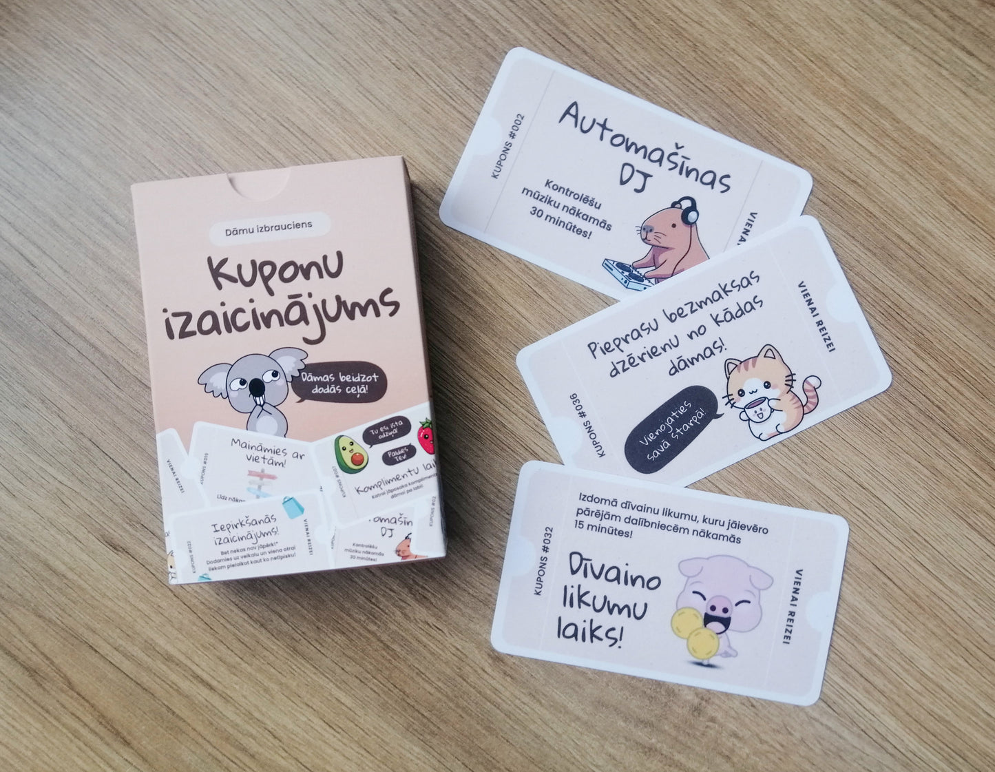 Kuponu izaicinājums – Dāmu izbrauciens!