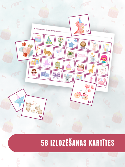 Digitālais fails - Dzimšanas dienas BINGO