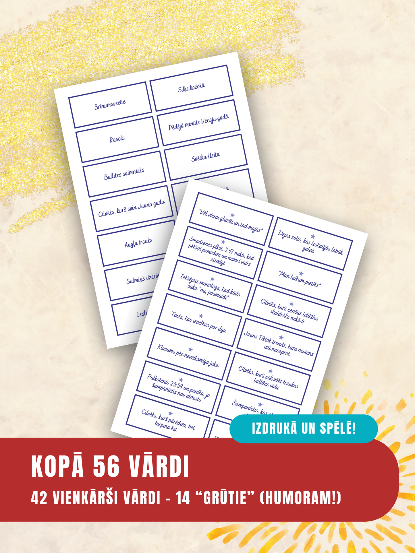 Digitālais fails – Jaunā gada šarādes (jautrai ballītei)