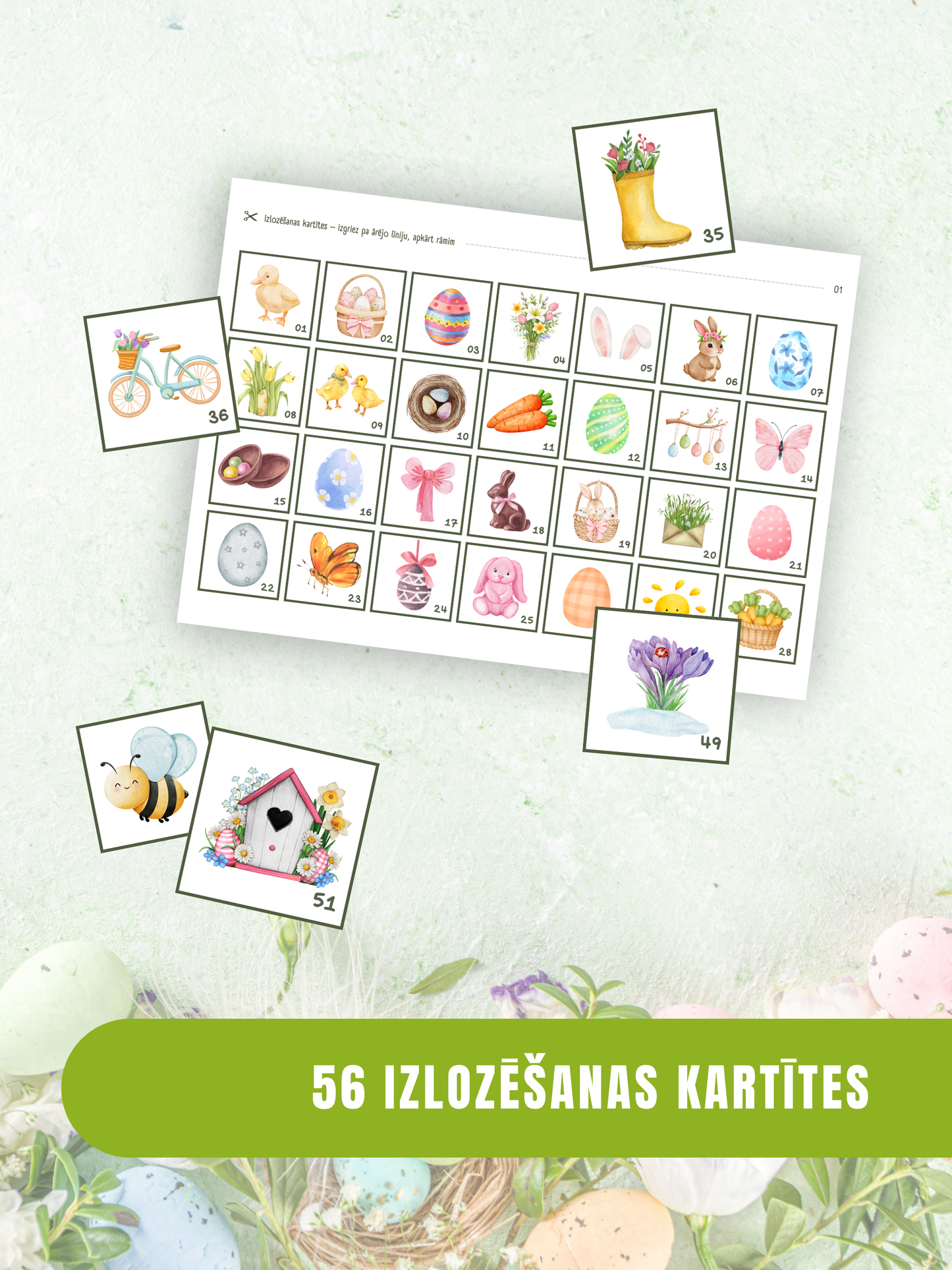 Digitālais fails - Lieldienu BINGO
