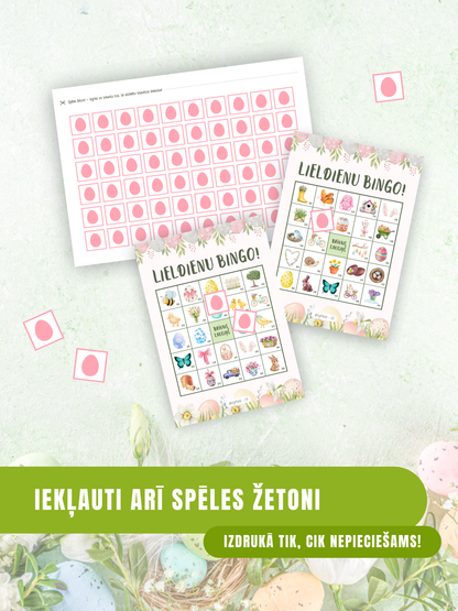 Digitālais fails - Lieldienu BINGO