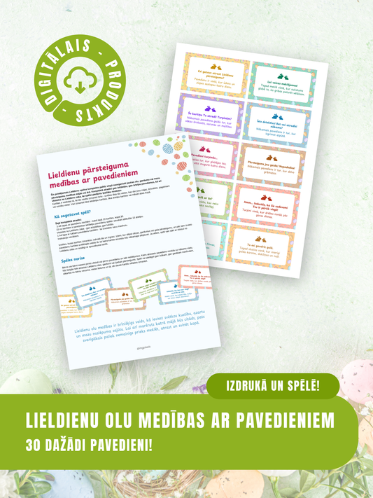Digitālais fails - Lieldienu pārsteiguma medības ar pavedieniem