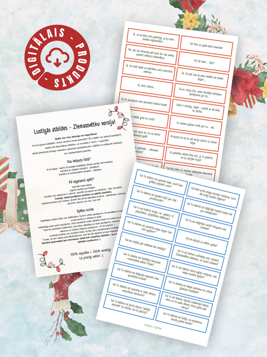 Digitālais fails - Lustīgās atbildes - Ziemassvētku versija