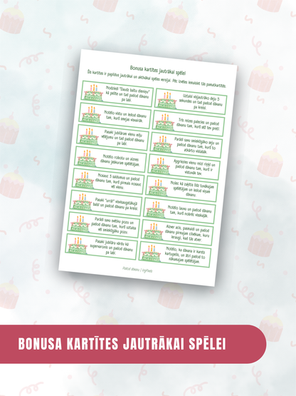 Digitālais fails - Padod dāvanu! - Dzimšanas dienas spēle bērniem