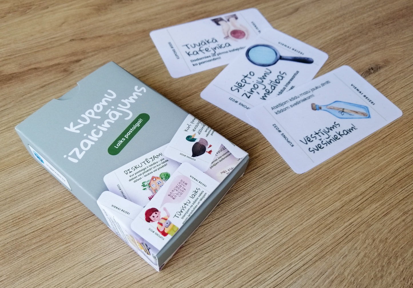 Kuponu izaicinājums – Laiks pastaigai!