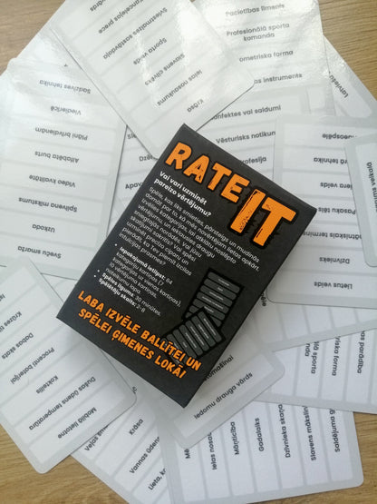 Rate it! - Vai vari uzminēt pareizo vērtējumu?