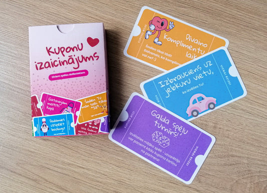 Kuponu izaicinājums – Izveido neaizmirstamus mirkļus kopā!