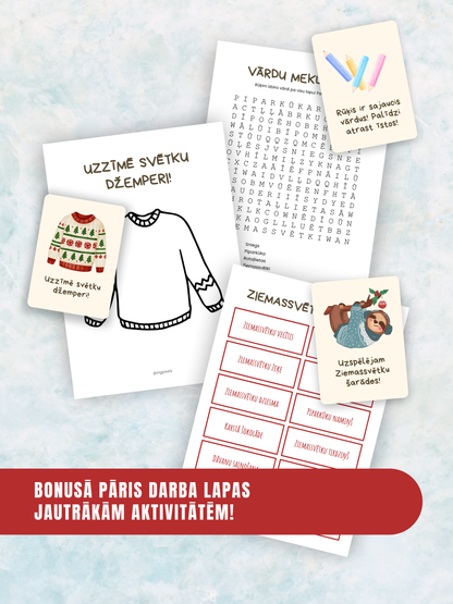 Digitālais fails - Adventes aktivitāšu kartītes