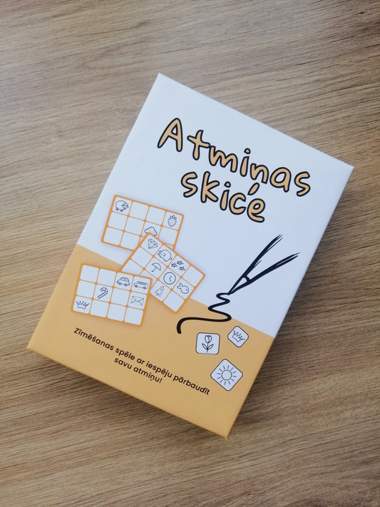 Atmiņas Skice – Radošuma un atmiņas izaicinājums!