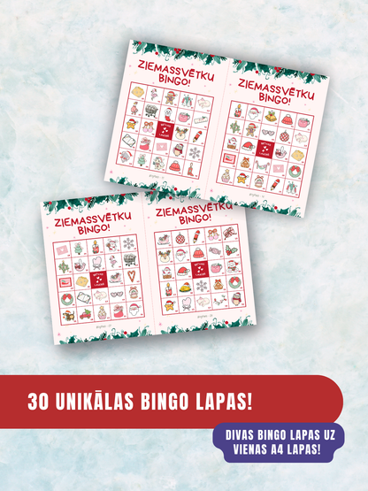 Digitālais fails - Ziemassvētku BINGO