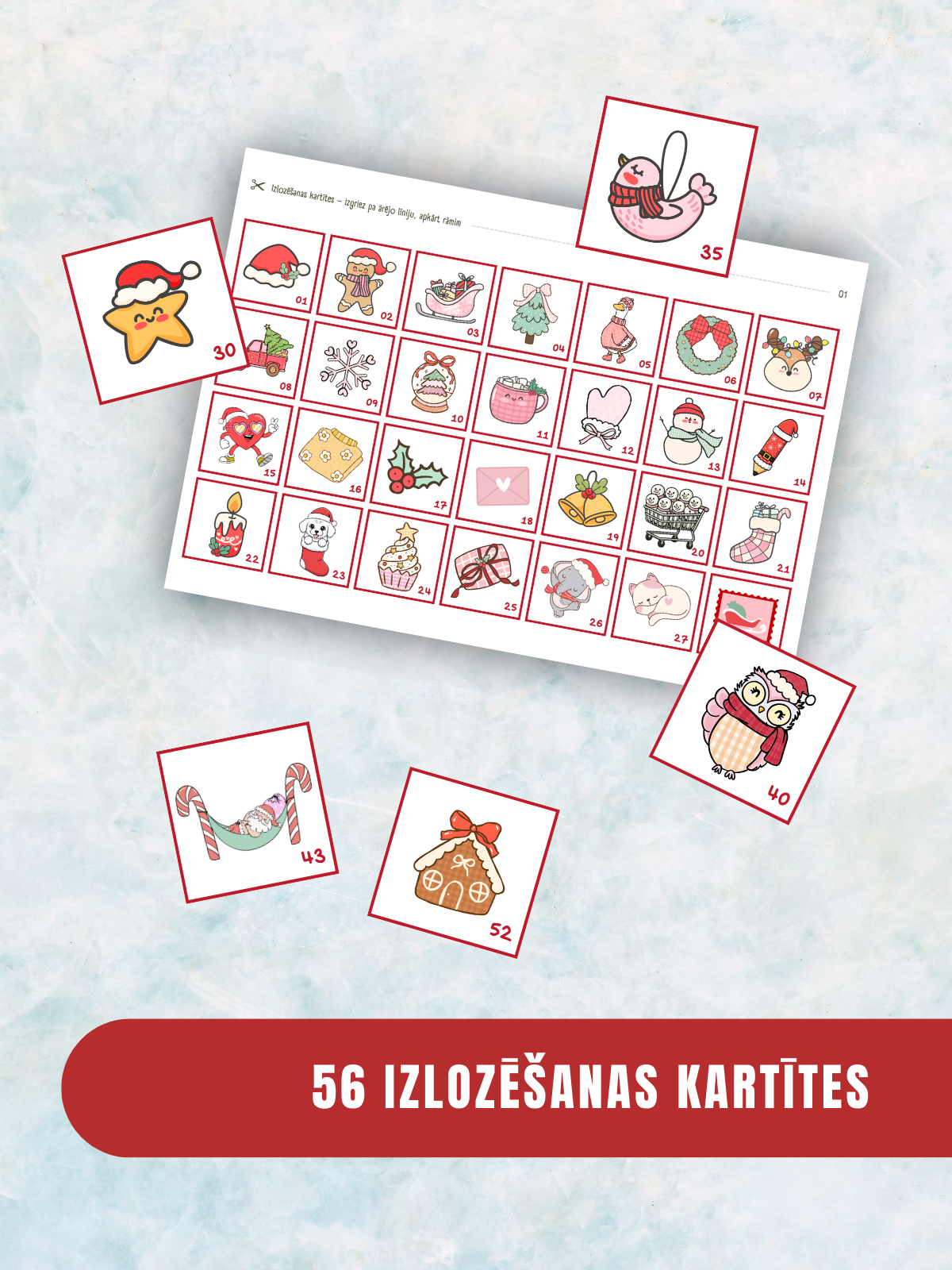 Digitālais fails - Ziemassvētku BINGO