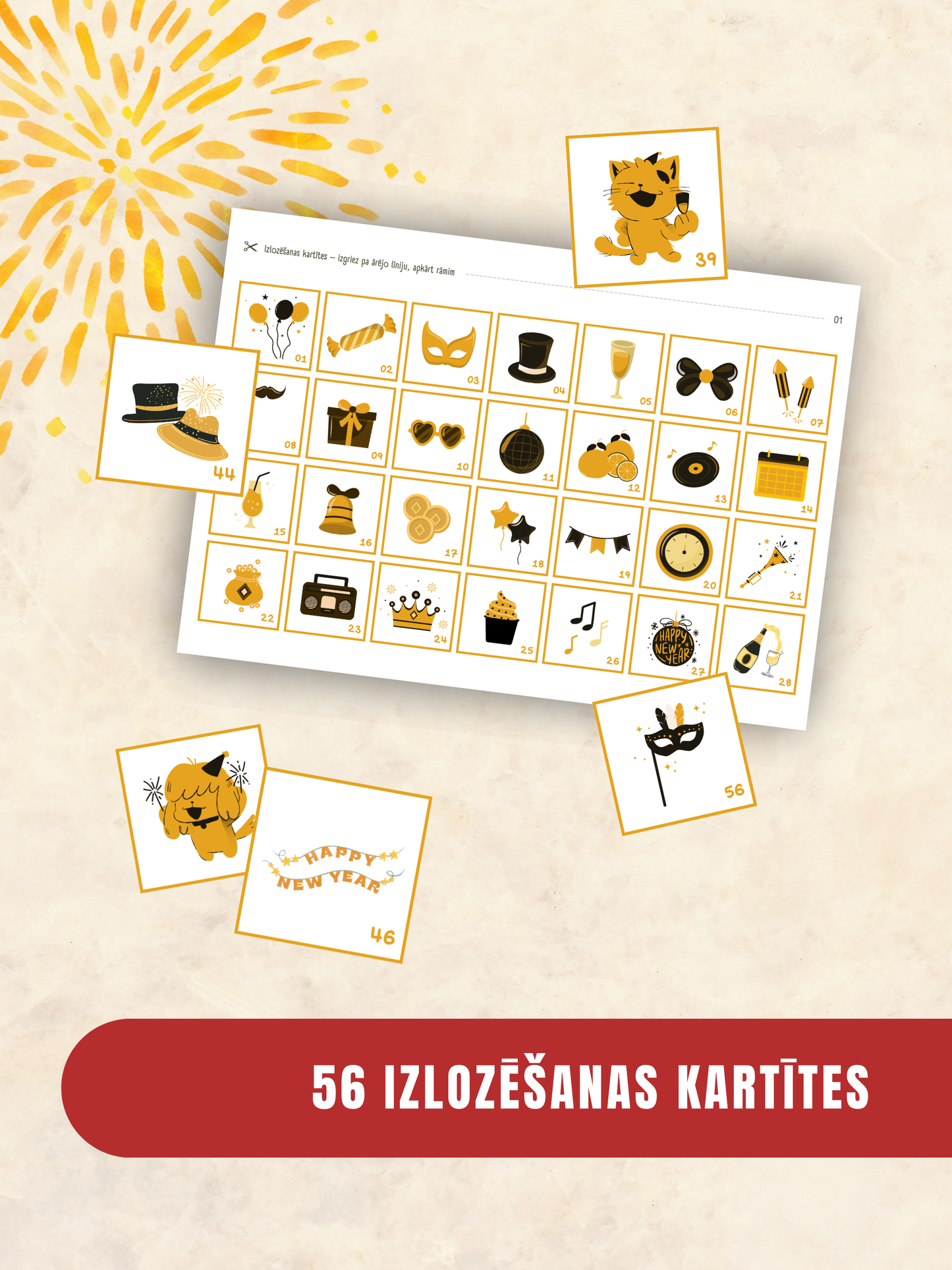 Digitālais fails - Jaungada BINGO