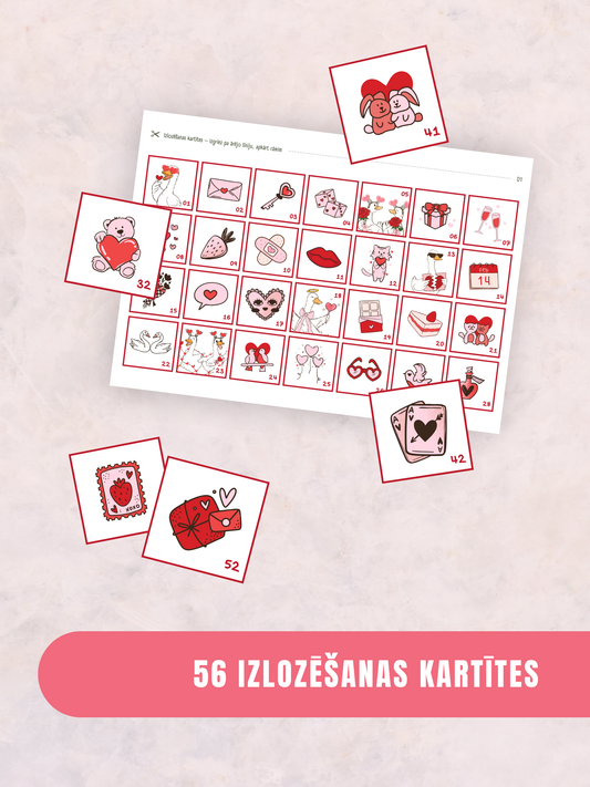 Digitālais fails - Valentīndienas BINGO