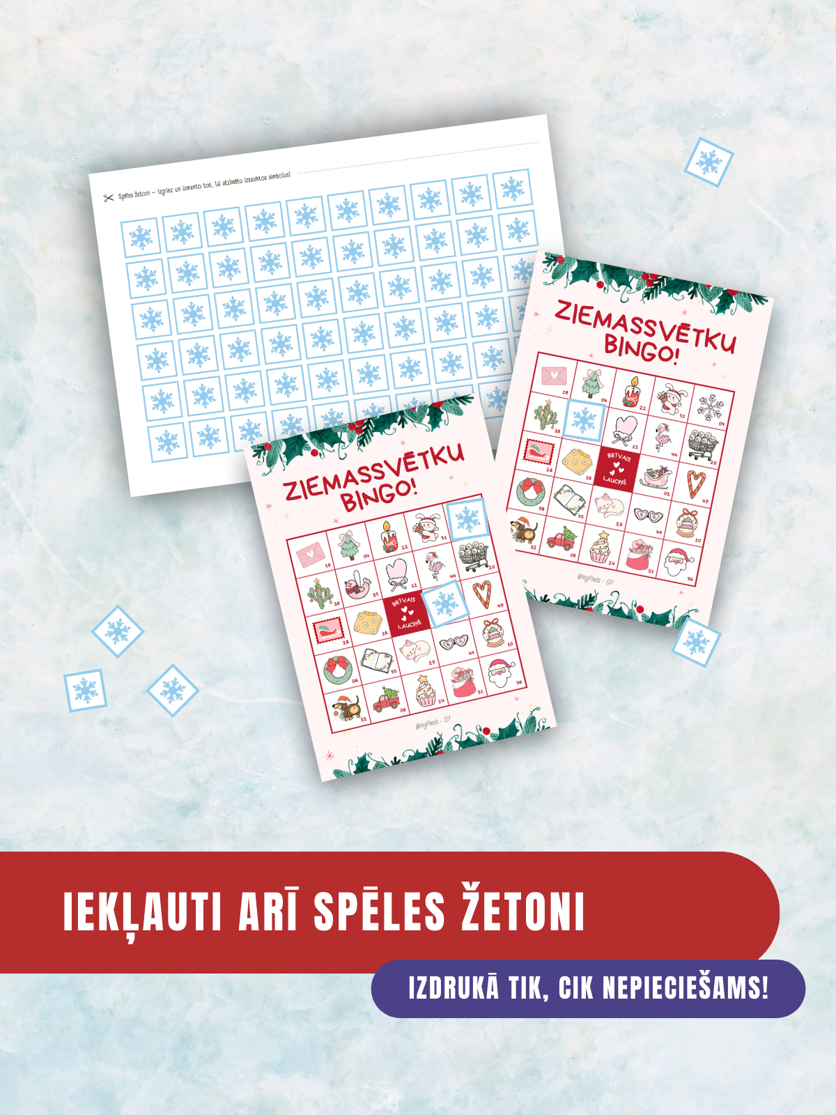 Digitālais fails - Ziemassvētku BINGO