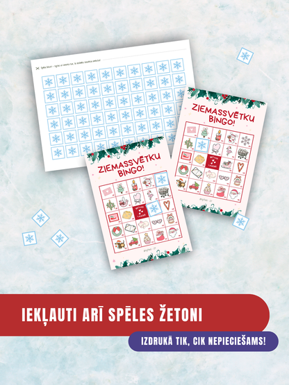 Digitālais fails - Ziemassvētku BINGO