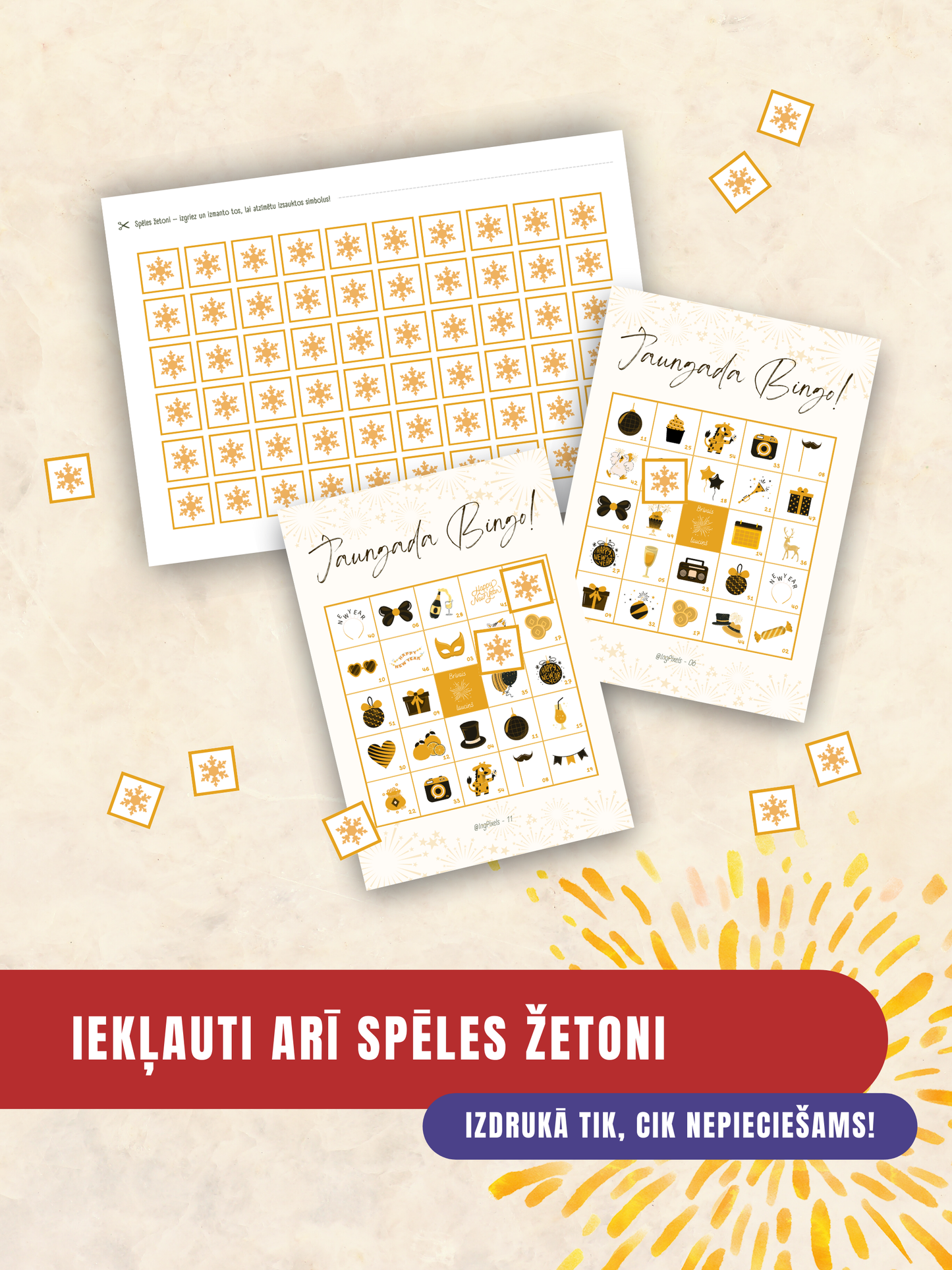 Digitālais fails - Jaungada BINGO