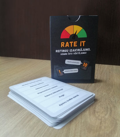 Rate it! - Vai vari uzminēt pareizo vērtējumu?