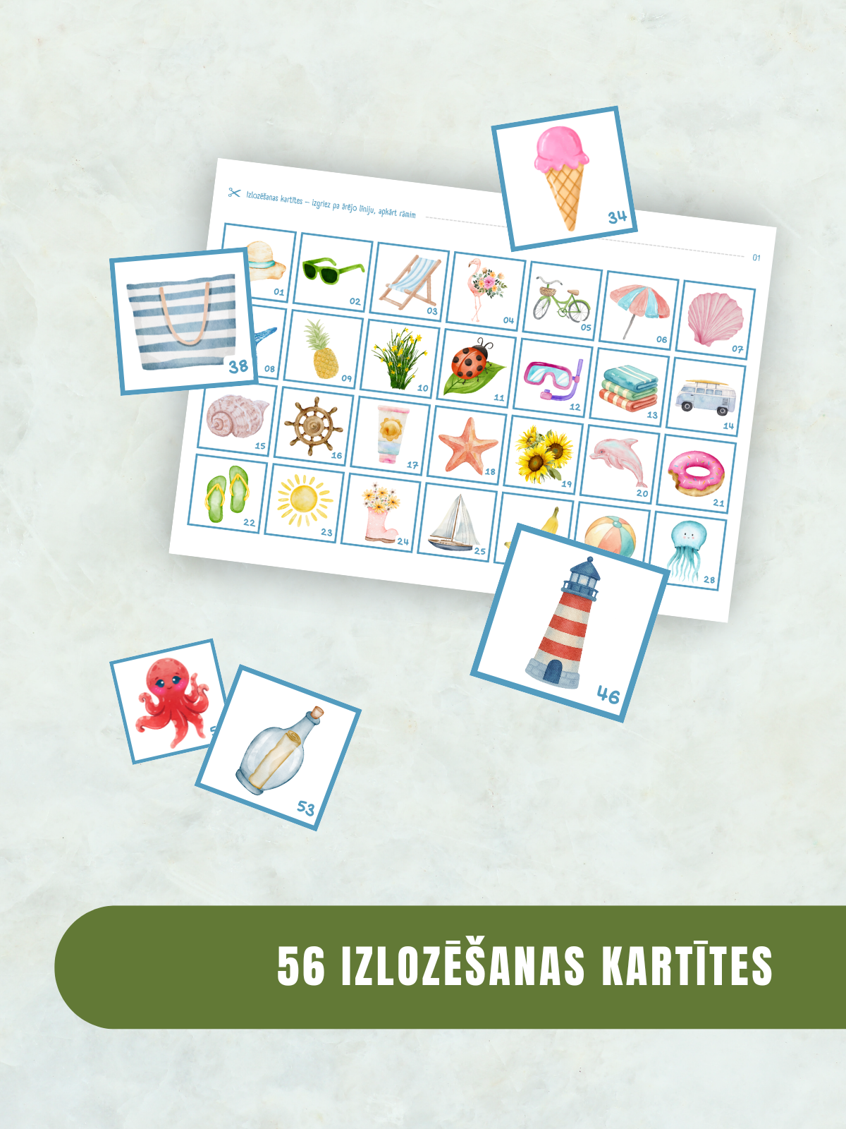 Digitālais fails - Vasaras BINGO