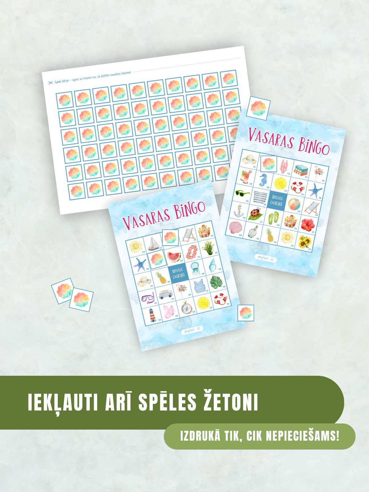 Digitālais fails - Vasaras BINGO