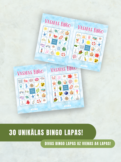 Digitālais fails - Vasaras BINGO